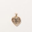 10k Two Tone Gold  I Love You  Heart Locket Cheap