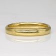 Vintage Canadian 18k Yellow Gold Band | SZ 6.5 | Discount