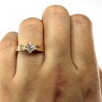 Solitaire Princess Diamond Ring | 0.77ct SI2 F | SZ 5 | For Cheap