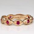 Synthetic Ruby Band | 0.28ctw | SZ 6 | Online