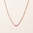 10k Rose Gold Rope Chain | 25  Online now