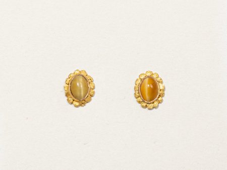 Tiger s Eye Earrings | 0.80ctw | Hot on Sale