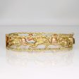 14k Two Tone Gold Cherub Bracelet | 6.5  | Online Sale