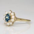 Topaz & Opal Ring | 0.50ct, 0.20ctw | SZ 7.75 | For Sale