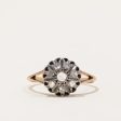 Vintage Diamond Slice Ring | 0.14ctw | SZ 7.25 | For Discount