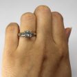 Solitaire Princess Diamond Engagement Ring | 1.20ct I1 I2 G H | SZ 5.75 | For Sale