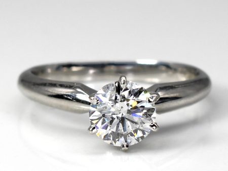 Six Prong Solitaire Diamond Ring | 1.00ct I1 2 F | SZ 6.75 | Online