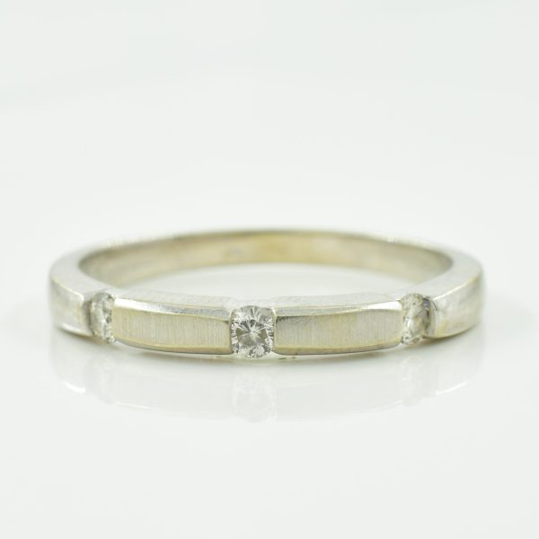 Trinity Diamond Ring | 0.10ctw | SZ 6 | Discount