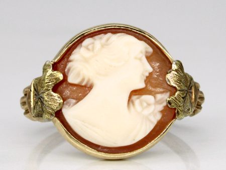 Seashell Cameo Ring | 3.20ct | SZ 5.75 | Online now