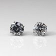 Solitaire Diamond Stud Earrings | 1.65ctw I1 I2 H I | Hot on Sale