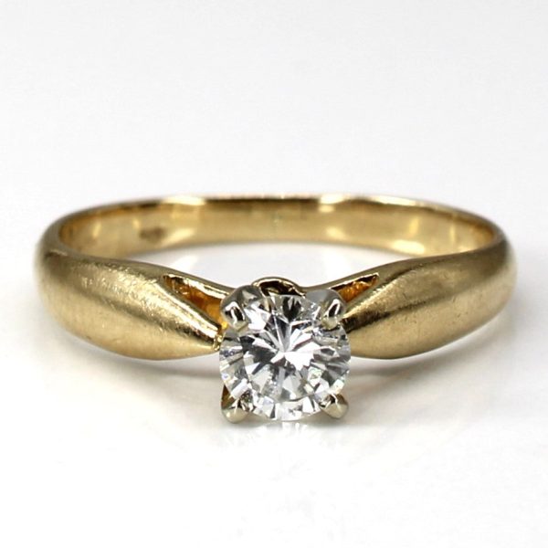 Solitaire Diamond Ring | 0.33ct | SZ 4.25 | Discount