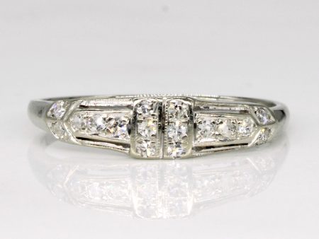 Vintage 18k Diamond Ring | 0.13ctw | SZ 6.75 | Online now