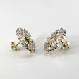 Two Tone Gold Diamond Earrings | 0.16ctw | Online