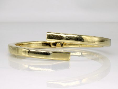 14k Yellow Gold Bangle | 7  | Hot on Sale