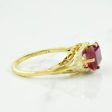 Synthetic Ruby Ring | 2.24ct | SZ 7.5 | Cheap