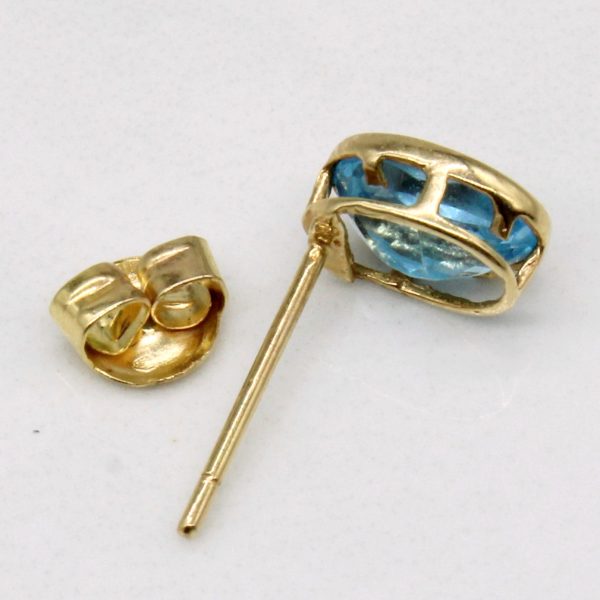 Topaz Stud Earrings | 1.40ctw | For Cheap