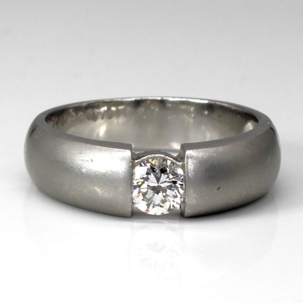 Tension Set Diamond Ring | 0.57ct VVS1 G | SZ 9.75 | Online Hot Sale