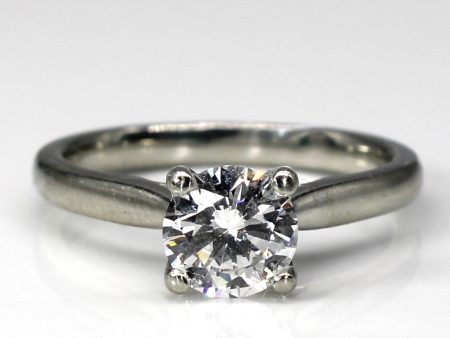 Solitaire with Accents Diamond Ring | 1.00ctw SI1 SI2 G | SZ 6 | Online Sale