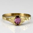 Solitaire Ruby Ring | 0.26ct | SZ 6 | Discount