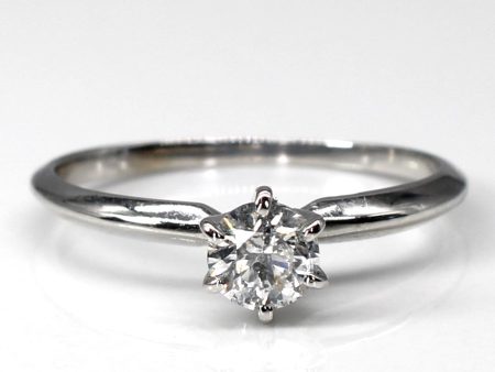 Solitaire Diamond Ring | 0.38ct | SZ 7 | Online Sale