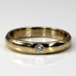 Flush Set Diamond Band | 0.04ct | SZ 4.75 | Online Hot Sale