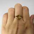 Synthetic Yellow Sapphire Gold Ring | 2.50ct | SZ 7.5 | For Cheap