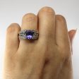 Tanzanite & Diamond Ring | 1.80ct | 0.60ctw | SZ 6 | For Discount