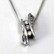 Tension Set Diamond Pendant Necklace | 0.15ctw | 18 | Fashion