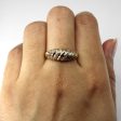 Textured Diamond Dome Ring | 0.10ctw | SZ 9.25 | Cheap