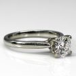 Solitaire with Accents Diamond Ring | 1.00ctw SI1 SI2 G | SZ 6 | Online Sale