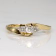 Three Stone Diamond 14k Ring | 0.21ctw | SZ 7 | For Discount