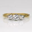 Three Stone Diamond Ring | 0.47ctw | SZ 8 | Sale