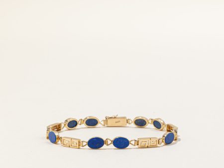 Lapis Lazuli Bracelet | 4.70ctw | 7.25  | Cheap