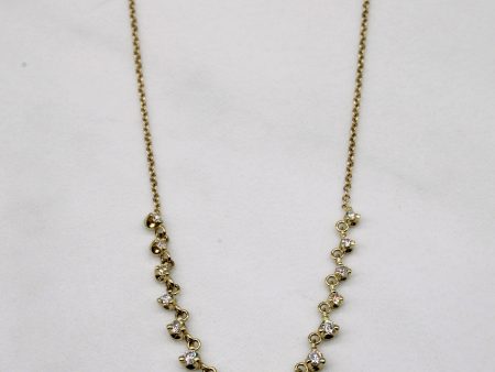 Zoe Chicco  Diamond Link Necklace | 0.46ctw | 16  | Online now