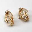 Vintage Old European and Round Brilliant Cut Diamond Earrings | 3.00ctw SI1  H I J | For Sale