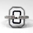 Textured Diamond Ring | 0.16ctw | SZ 6.5 | For Sale