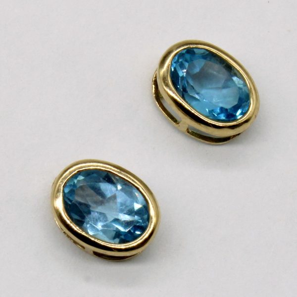 Topaz Stud Earrings | 1.40ctw | For Cheap