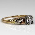 Solitaire Diamond Vintage Ring | 0.67ct I1 I2 J K | SZ 6.5 | For Cheap