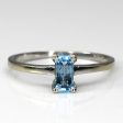 Solitaire Topaz Ring | 0.50ct | SZ 5.75 | Online Sale