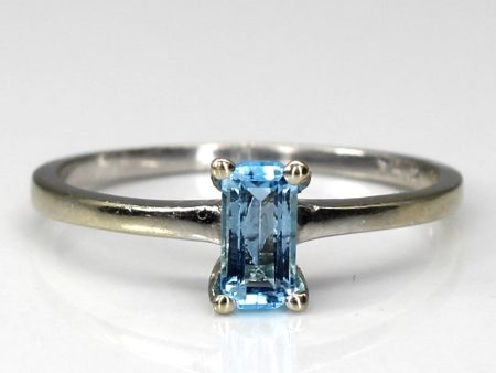 Solitaire Topaz Ring | 0.50ct | SZ 5.75 | Online Sale