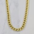 10k Yellow Gold Cuban Link Chain | 24.5  | For Discount