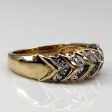 Textured Diamond Ring | 0.10ctw | SZ6.5 | Online