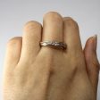 Textured Diamond Band | 0.01ct | SZ 12 | Hot on Sale