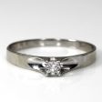 Solitaire Diamond Ring | 0.01ct | SZ 8.5 | Hot on Sale