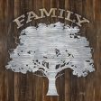 MAZ5034 - Metal Family Tree - 12x12 Supply