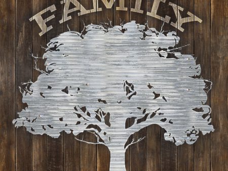 MAZ5034 - Metal Family Tree - 12x12 Supply