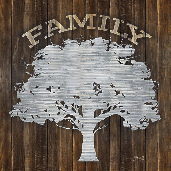 MAZ5034 - Metal Family Tree - 12x12 Supply