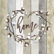 MAZ5025 - Home Cotton Wreath - 12x12 For Discount